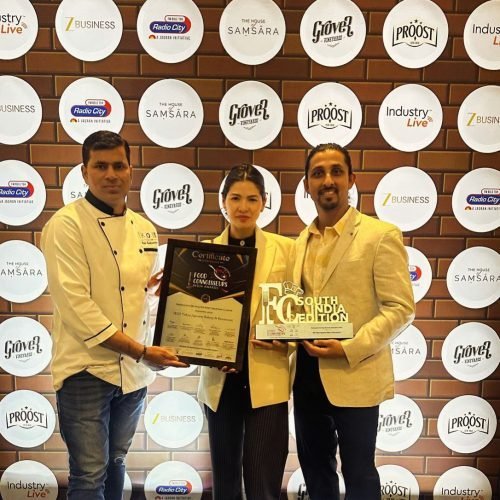 IKOI Tokyo team receiving recognition