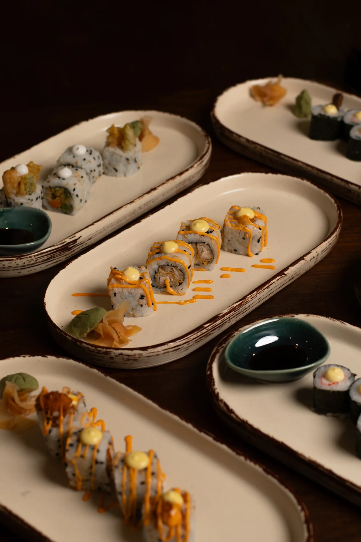 A spread from our restaurant