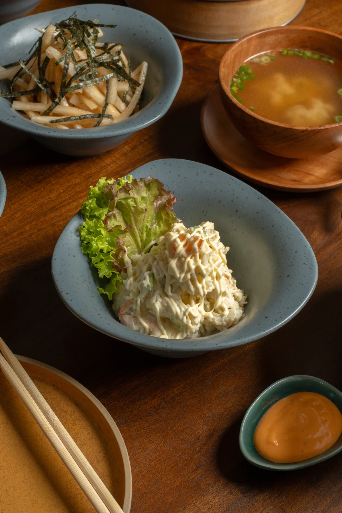 Noodles and warm comfort food