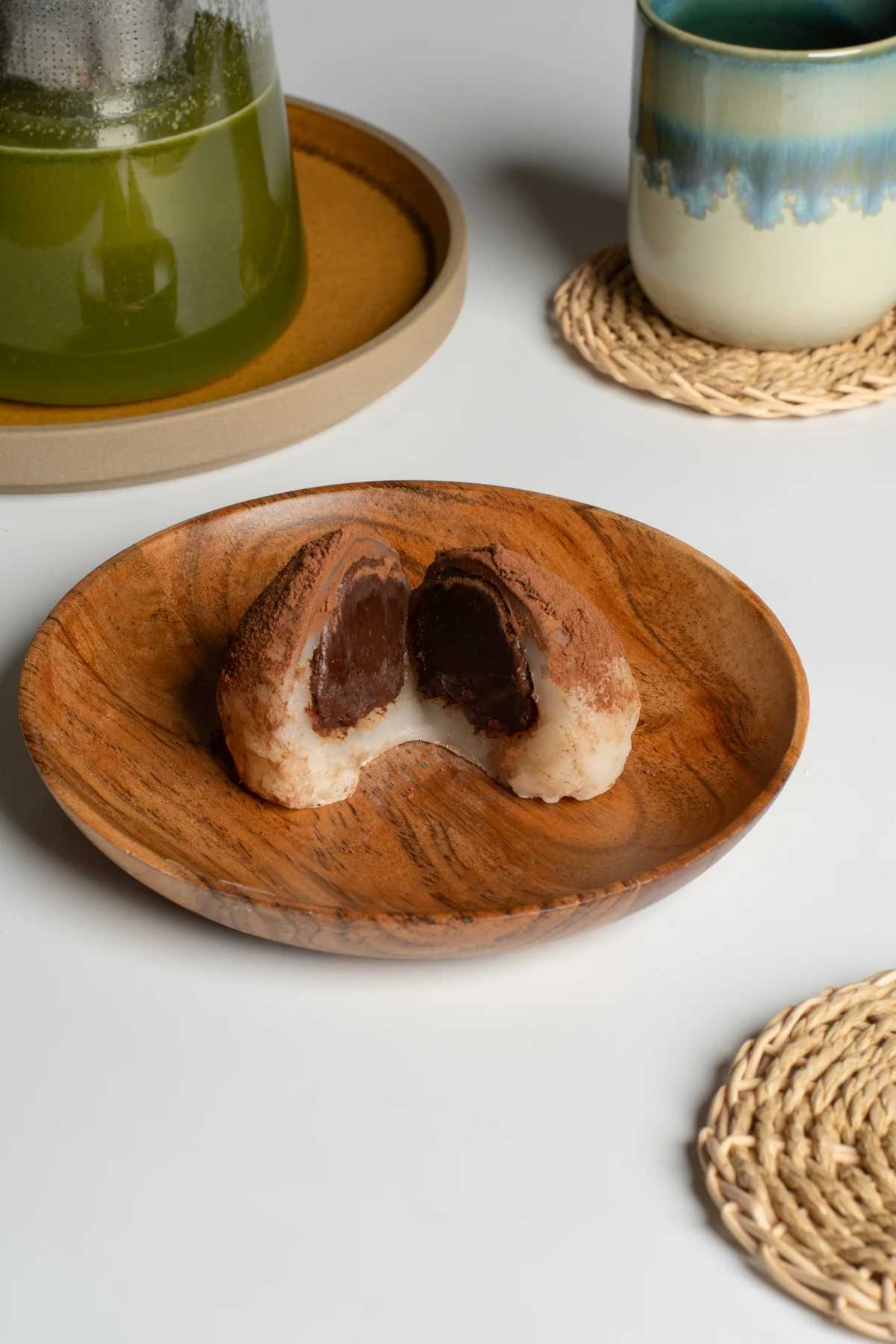 Fresh bakes with a sweet centre